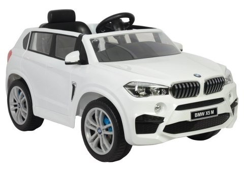 Auto na akumulator BMW X5 M Białe