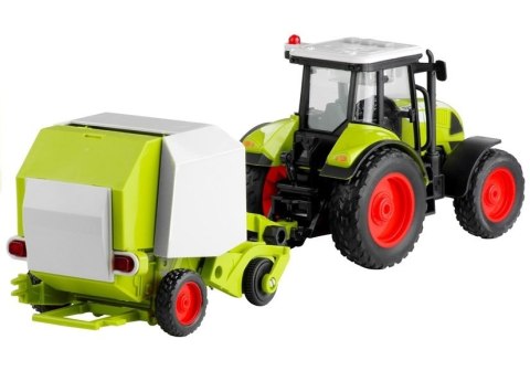 Traktor z Prasą Rolującą Do Belowania Gra 37,5 cm