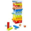 TOOKY TOY Jenga Zwierzęta Gra Zręcznościowa