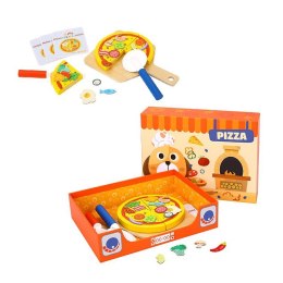 TOOKY TOY Drewniany Zestaw do Pizzy Wzory