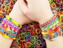 Kolorowe Gumki Loom Band bransoletki 600szt ZA0989