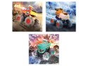 Autko Monster Trucks zestaw 3 pojazdy ZA3516