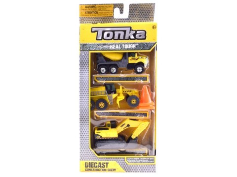 Maszyny budowlane Tonka Autka zestaw 3 szt ZA3617