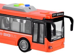 Długi AUTOBUS przegubowy 44cm światło ZA3833