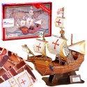 Puzzle 3D statek Santa Maria okręt 102ele ZA3789