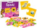 Gra edukacyjna SPINKI zwierzęta puzzle GR0308