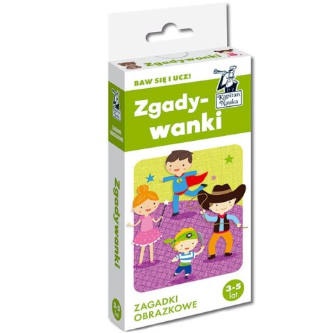 Zagadki obrazkowe Zgadywanki 3-5lat KS0455