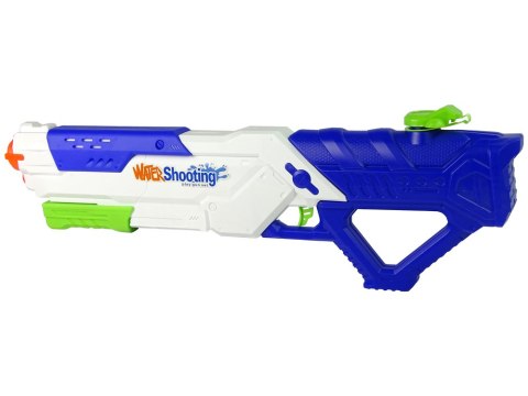 Pistolet Na Wodę 1200ml Biało-Niebieski Zasięg 8 m Pistolet Na Wodę 1200ml Biało-Niebieski Zasięg 8 m