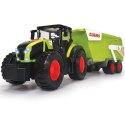 DICKIE Farm Duży Traktor Claas z Przyczepką 64 cm