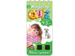 Magiczny quiz dla dzieci 4-5 lat. Zielony