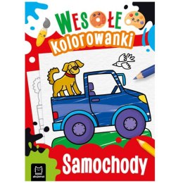 Samochody. Wesołe kolorowanki 4+ KS0402