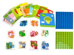 Edukacyjne puzzle ANGIELSKI owoce warzywa GR0277