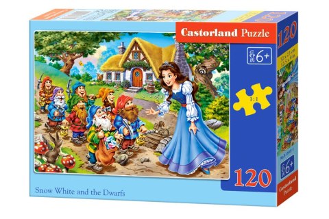 Puzzle 120 el. Snow White and the Seven Dwarfs