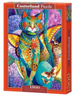 Puzzle 1500 el. Feline Fiesta