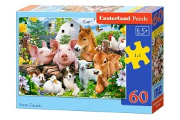 Puzzle 60 el. Farm Friends