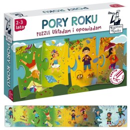 Puzzle Układam i opowiadam Pory roku 10 ele KS0676