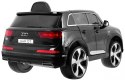 Audi Q7 Lift na akumulator dla dzieci Lakier Czarny + Pilot + Wolny Start + EVA + MP3 LED