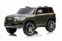 Toyota Land Cruiser na akumulator Zielony + Pilot + Schowek + EVA + Wolny Start + LED MP3