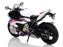 Motocykl Model BMW S1000RR Biały Dźwięki Światła