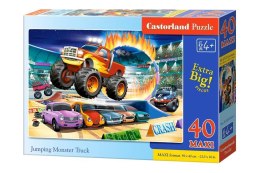 Puzzle 40 el. MAXI Jumping Monster Truck