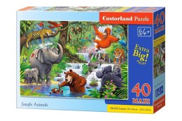 Puzzle 40 el.MAXI Jungle Animals