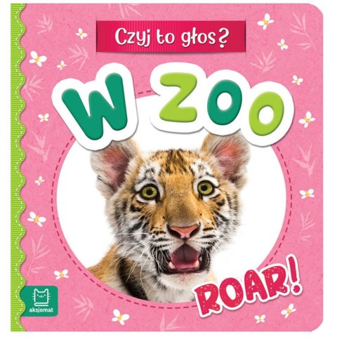 Książeczka maluszka Czyj to głos? W ZOO KS0220