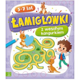 Łamigłówki z wesołym kangurkiem 5-7 lat KS0243