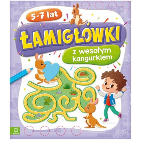 Łamigłówki z wesołym kangurkiem 5-7 lat KS0243