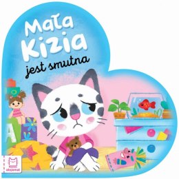 Mała Kizia jest smutna. Maluch nazywa emocje