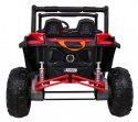 Buggy UTV-MX na akumulator dla dzieci Czerwony + Napęd 4x4 + Pilot + Audio LED + Schowek + EVA + Wolny Start