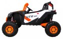 Buggy UTV-MX na akumulator dla dzieci Pomarańczowy + Napęd 4x4 + Pilot + Audio LED + Schowek + EVA + Wolny Start