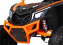 Buggy UTV-MX na akumulator dla dzieci Pomarańczowy + Napęd 4x4 + Pilot + Audio LED + Schowek + EVA + Wolny Start