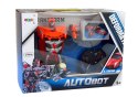 Auto Robot 2w1 Pilot R/C Zdalnie sterowane Pomarańczowy