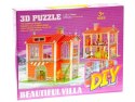 Zestaw Kreatywnych Puzzle 3D WILLA domek ZA0223