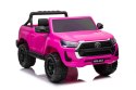 Toyota Hilux na akumulator dla dzieci Różowy + Napęd 4x4 + Pilot + 2 bagażniki + Radio MP3 + LED