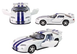 Metalowe Autko Dodge Viper GTSR 1:32 4 Kolory HXKT005