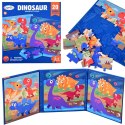 Książeczka Puzzle magnetyczne Dinozaury 40 ZA4268