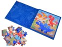 Książeczka Puzzle magnetyczne Dinozaury 40 ZA4268