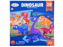 Książeczka Puzzle magnetyczne Dinozaury 40 ZA4268