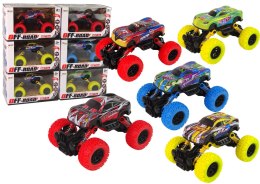 Auto Monster Truck Amortyzatory Gumowe Opony Metal Kolory