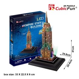 Puzzle 3D Empire State Builfing (Światło) Cubic Fun