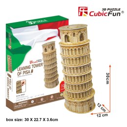 Puzzle 3D Krzywa Wieża w Pizie Cubic Fun