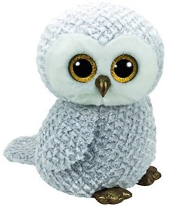 Maskotka TY Beanie Boos Owlette - Biała sowa 42 cm Meteor