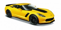 Model metalowy Corvette Z06 1/24 żółty Maisto