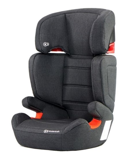 Fotelik Junior Fix Isofix czarny Kinderkraft