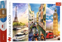 Puzzle 4000 elementów Wycieczka po Europie Trefl