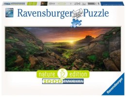 Puzzle 1000 elementów Panorama Słońce nad Islandią Ravensburger Polska