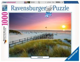 Puzzle 1000 elemetów Zachód słońca w Amrum Ravensburger Polska