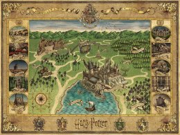 Puzzle 1500 elementów Mapa Hogwartu Ravensburger Polska