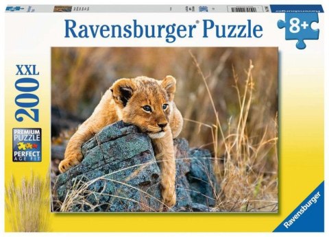 Puzzle 200 elementów XXL Mały lew Ravensburger Polska